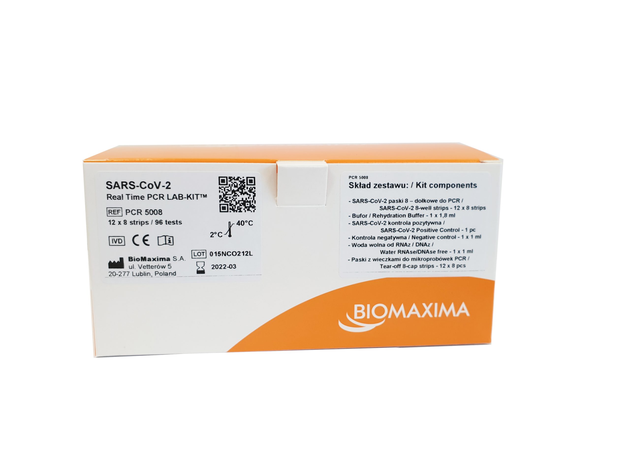 SARS-CoV-2 Real Time PCR LAB-KIT from BioMaxima at LabConsulting in Vienna / Austria