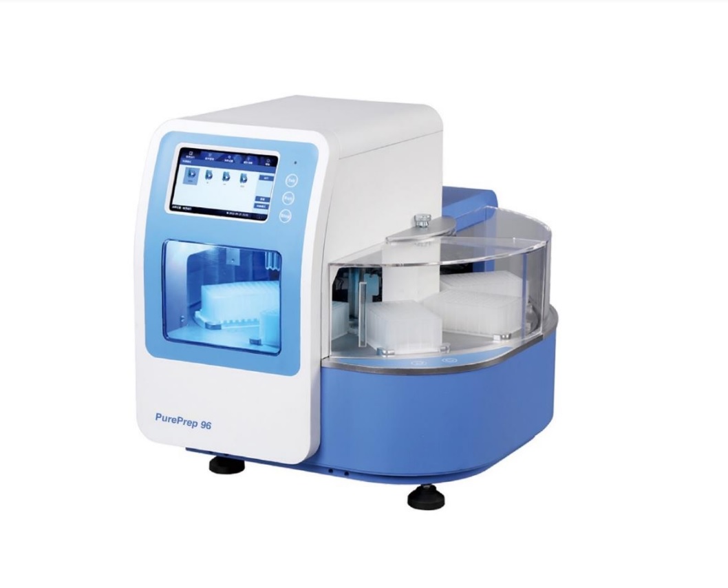 The automated DNA and RNA purification system in High-Through-Put style by LabConsulting available